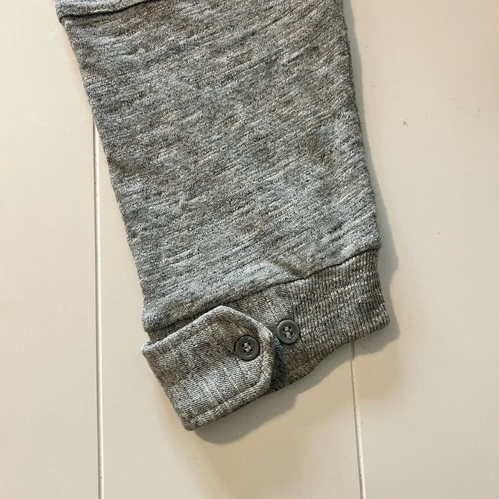 Diesel Gray Cotton Henley - Picture 6 of 6